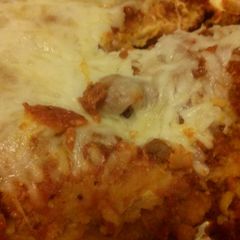 A picture of Quickie Chicken Parm Casserole.