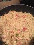 Cheesy Chicken Spaghetti