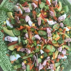 A picture of Healthy salad.