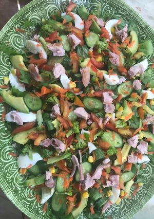 A picture of Healthy salad.