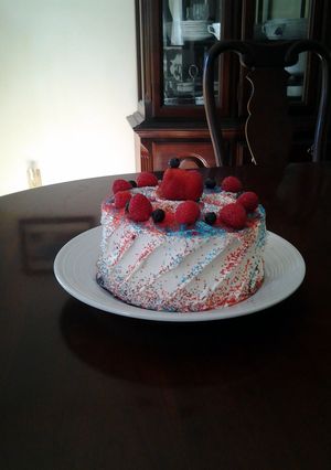 A picture of White Butter Cake.