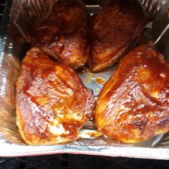A picture of Smoked Chicken.