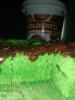 Foto resep Brownies Kukus Pandan