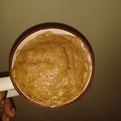A picture of Yummy Banana Microwave Mug Cake.