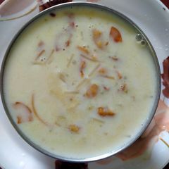 A picture of Vermicelli/Sago Payasam.