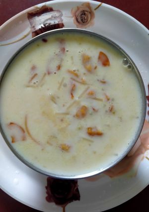 A picture of Vermicelli/Sago Payasam.