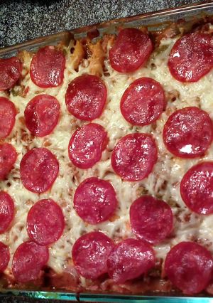 A picture of Pizza Casserole.