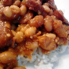 A picture of Southern Flare Sausage N Beans.