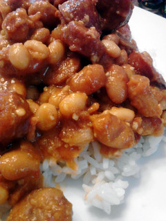 A picture of Southern Flare Sausage N Beans.