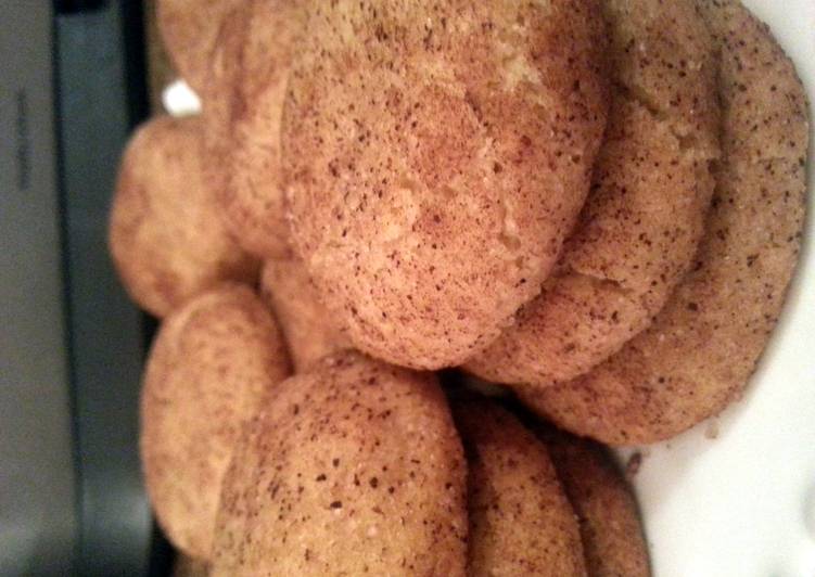 brown butter snickerdoodle cookies