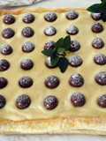 Puff Pastry Tart with Baileys Cream