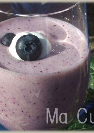 A picture of Blueberry and Yogurt Smoothie.