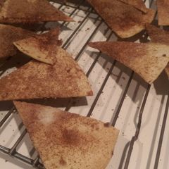 A picture of Cinnamon Pita Chips.