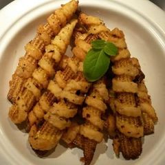 A picture of Babycorn cheesy spiral.