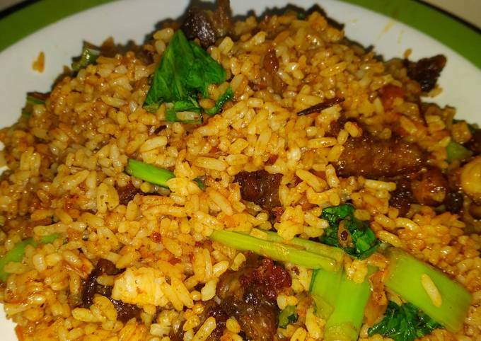 Bagaimana Membuat Nasi goreng empal yang Sempurna