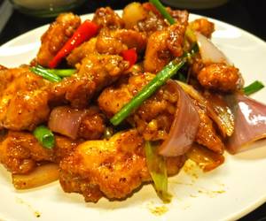 Cara Cepat Tumis ayam saos tiram Paling Enak