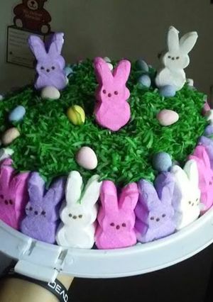 A picture of Easter cake.