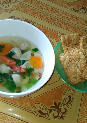 Foto resep Simple Soup
