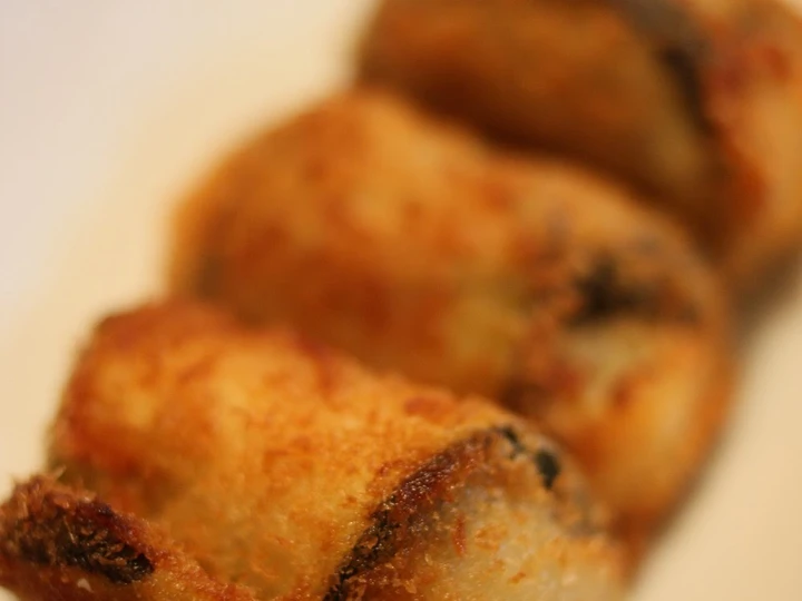 Recipe Fried Potato Wrapped in Eggplant the Delicious So Delicious