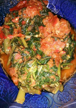 Foto resep Plecing kangkung sederhana