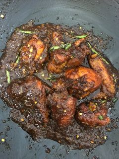 Gambar Ayam Masak Tiga Budak Gemok