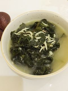Foto resep Bobor daun singkong (sayur daun singkong)
