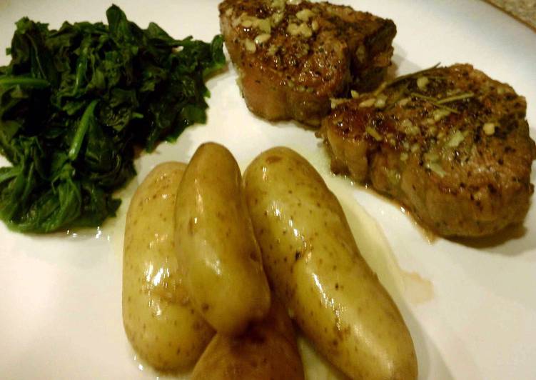 Recipe of Speedy Mint seared Lamb Chops