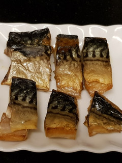 簡易鹽烤鯖魚~氣炸鍋版 的食譜成品照片