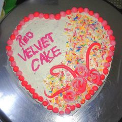A picture of Red velvet cake.