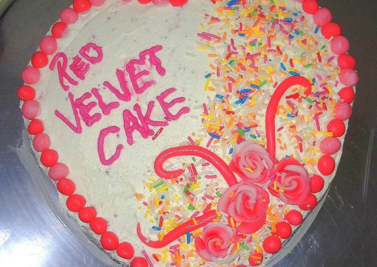 Simple Way to Prepare Super Quick Homemade Red velvet cake