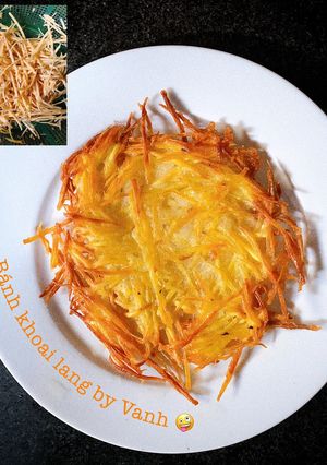 Hình của món Bánh khoai lang.