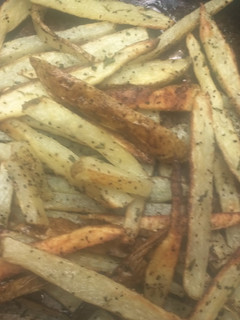 A picture of Oven Fries.