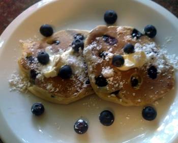 New Recipe Lemon Ricotta Blueberry Pancakes Savory Delicious