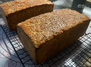 Una foto de Pan Lactal de Harina 000 y Avena, con masa madre