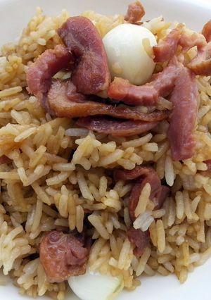 A picture of Smoked Duck Fried Rice.