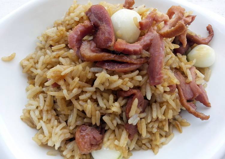 Steps to Prepare Speedy Smoked Duck Fried Rice