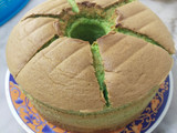 Chiffon Cake Pandan - Lembut seperti kapas