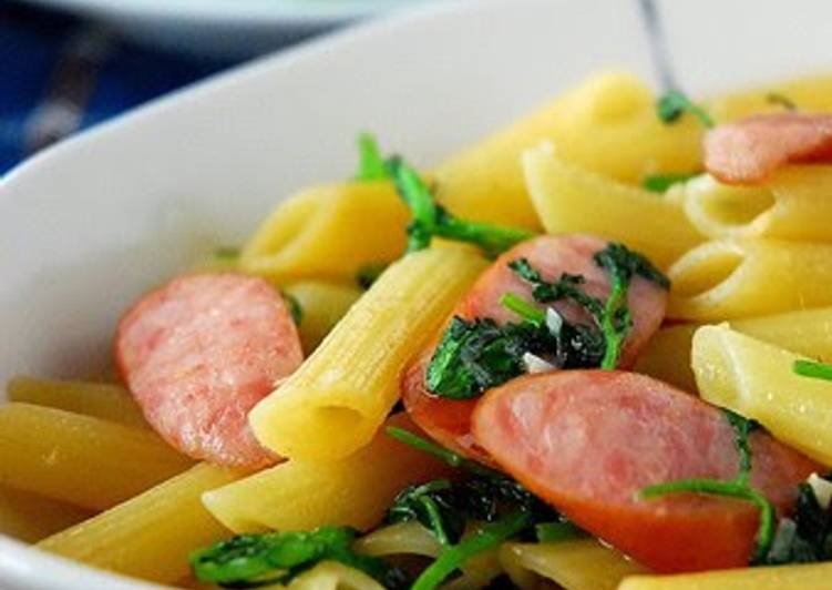 Easiest Way to Prepare Ultimate Watercress and Sausage Penne