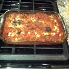 A picture of Cauliflower Parmesan.