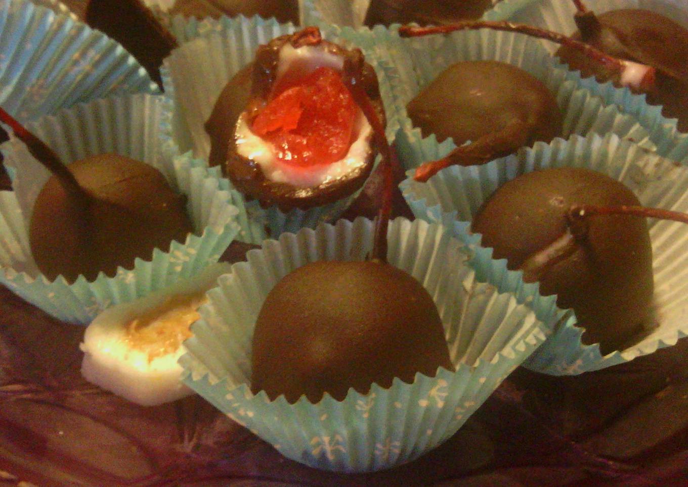 Sunshine's chocolate covered cherries