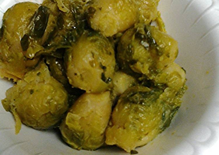 Recipe: Appetizing Brussel sprout