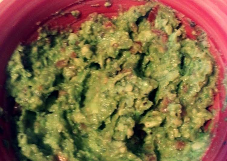 Steps to Prepare Any-night-of-the-week easy guacamole recipe