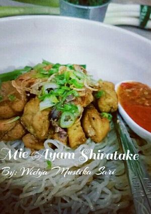 Foto resep Mie ayam keto shirataki