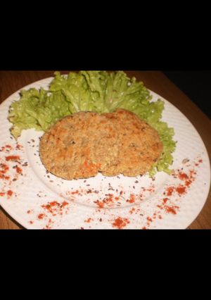 Una foto de Hamburguesa de Lentejas Veganas 🌱