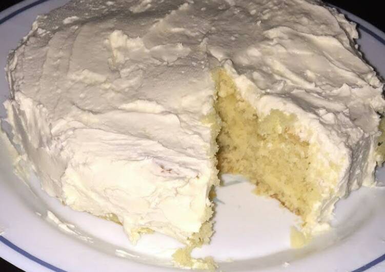 Moist Vanilla Cake