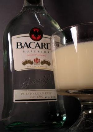 A picture of puerto Rican Coquito.