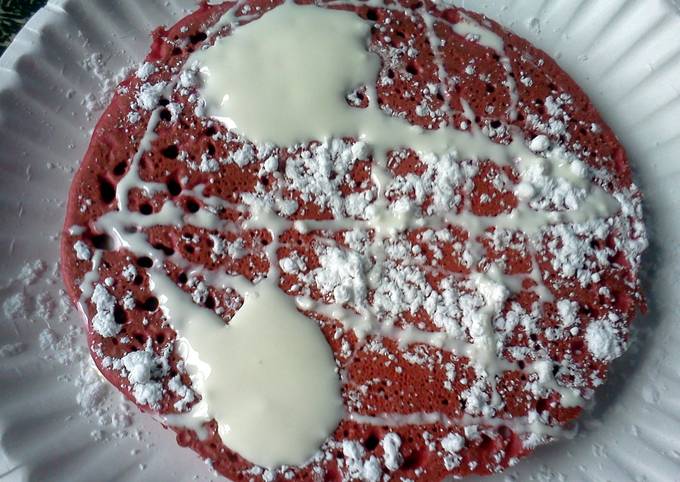 red velvet pancakes Recipe
