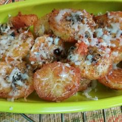 A picture of Oven roasted chilli potato.....
