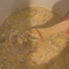 A picture of Salmon Chowder.