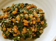 A picture of sesame natto